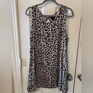 DayTrip Leopard Print Sleeveless Dress